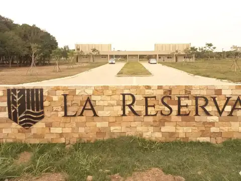 VENTA LOTE 1000MTS LA RESERVA BARRIO PRIVADO