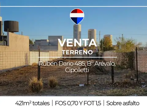Terreno en Venta en Cipolletti, General Roca