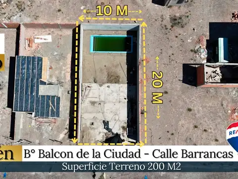 VENTA TERRENO 200 M2 B° BALCON DE LA CIUDAD NQN