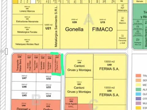 Terreno en Venta de 2500,0 m2