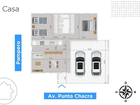 Casa en Venta en Punta Chacra, USD 65.000
