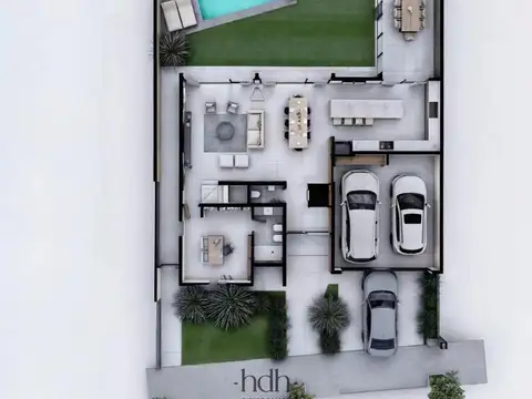 Casa 7 ambientes con 2 baños