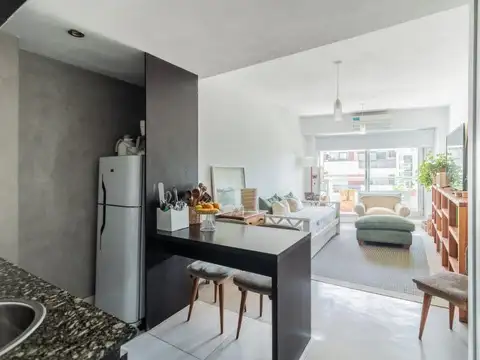 VENTA DPTO MONOAMBIENTE PISO ALTO  AL FRENTE C/AMENITIES EN PALERMO