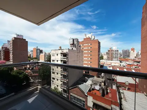 Departamento 2 ambientes con 2 baños