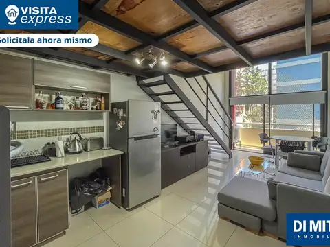 Departamento 2 ambientes con 1 baño