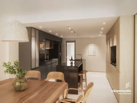 Departamento 5 ambientes con 2 baños