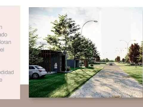 Terreno en Venta 15  mts Fondo