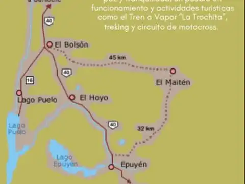 Terreno en Venta en El Maiten, USD 20.000