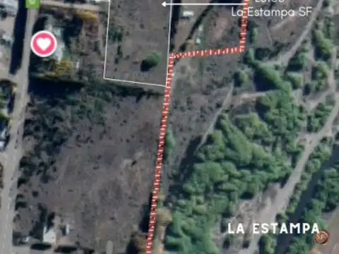 Terreno en Venta 35,25  mts Fondo