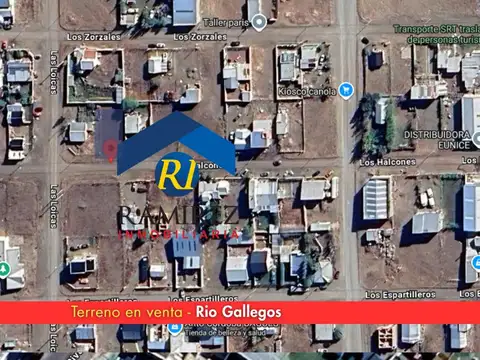 TERRENO EN VENTA - SANTA CRUZ - RIO GALLEGOS - LOS HALCONES N°29 ESQUINA ASTURIAS - BARRIO LOS ÁLAMO
