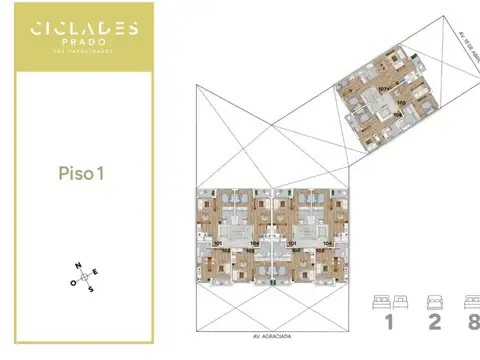 VENTA DE APTO 1 DORM EN PRADO ESTRENA JUNIO 2026
