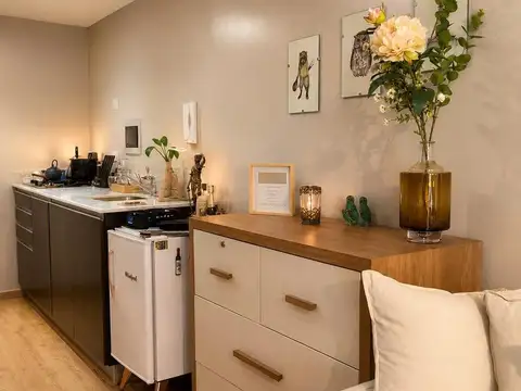 Departamento Monoambiente con 1 baño