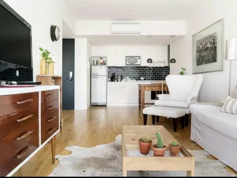 Alquiler amoblado 2 ambientes Palermo con cochera