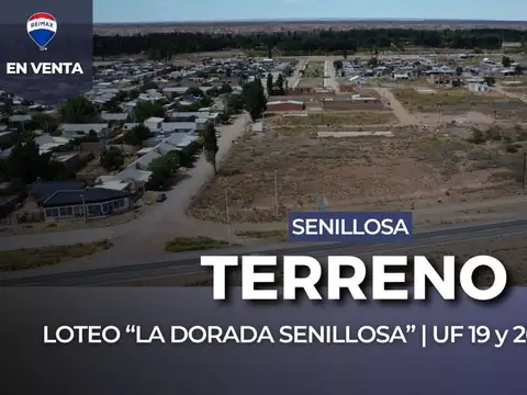 EN VENTA LOTE DE 600M2 EN LA DORADA SENILLOSA 