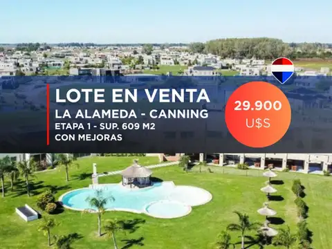 LOTE EN VENTA EN LA ALAMEDA CANNING 
