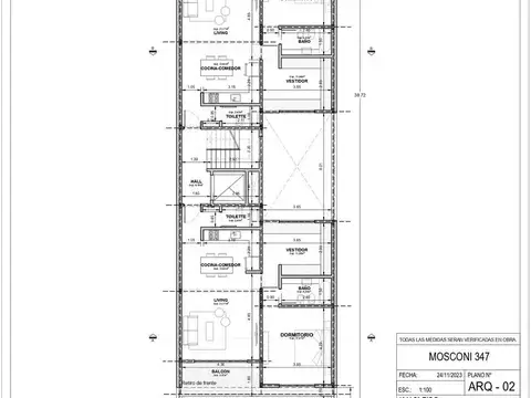Terreno en Venta 8  mts Frente