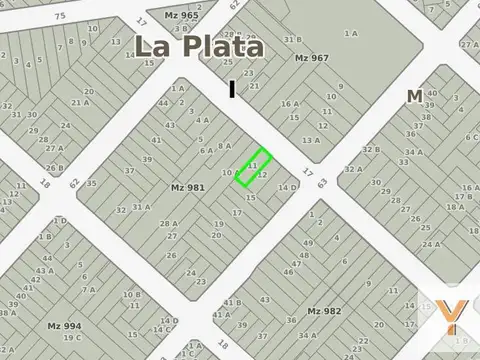 Terreno en venta - 300mts2 - La Plata