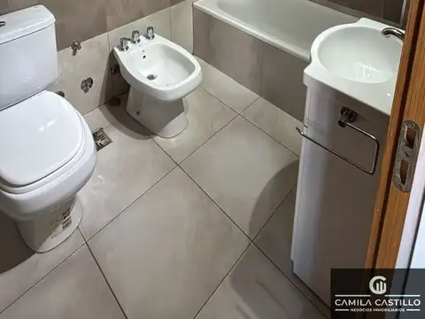 Departamento 2 ambientes con 1 baño