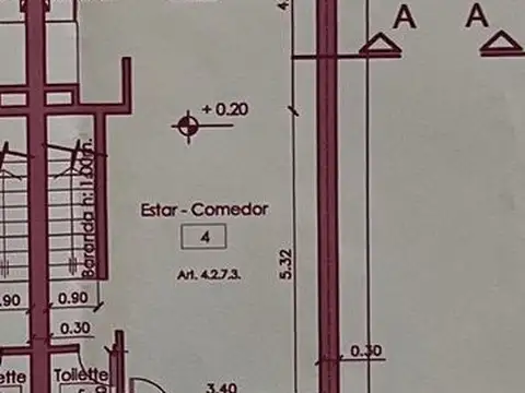 Casi a estrenar con Jardín y Cochera.-