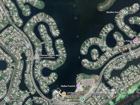 Espectacular lote en Marinas, Puertos del Lago