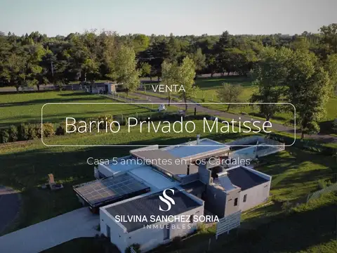 CASA 5 AMBIENTES EN VENTA, BARRIO PRIVADO MATISSE, LOS CARDALES
