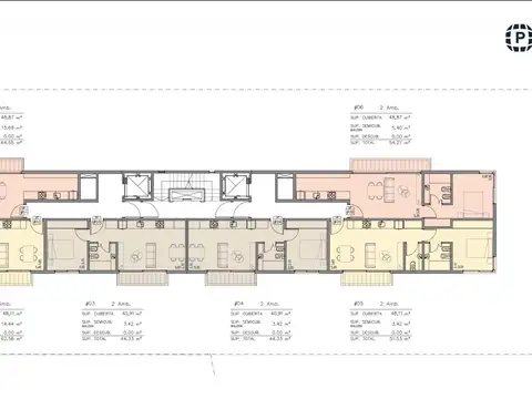 Departamento en Venta de 2 ambientes