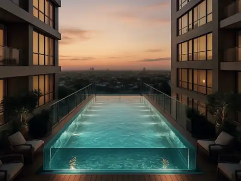 Departamento 2 ambientes en venta de pozo con cochera Olivos