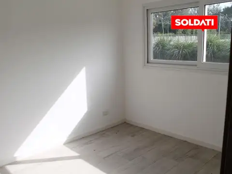 Departamento 2 ambientes con 2 baños