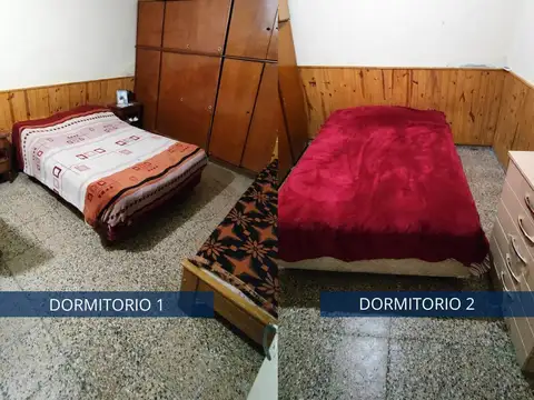 Casa 3 ambientes con 2 baños