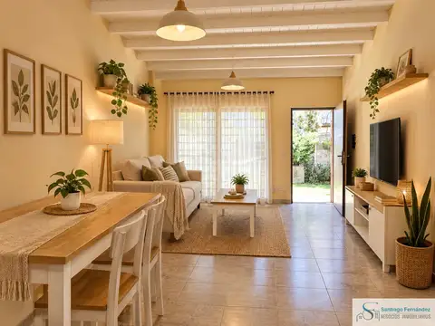 Depto Tipo Casa en Venta con 2 cocheras