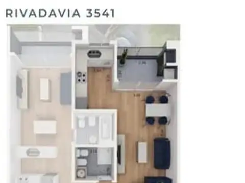 Departamento en Venta de 2 dormitorios