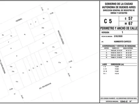 Terreno en Venta de 547,0 m2