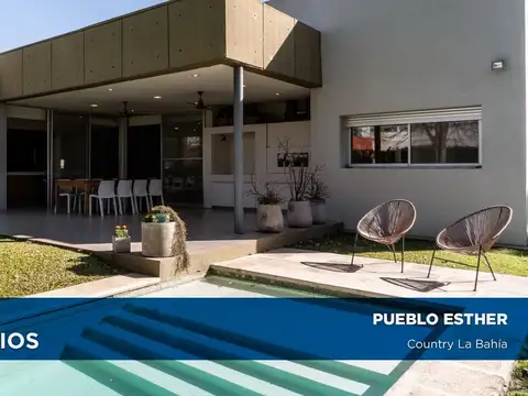 CASA EN VENTA  - COUNTRY LA BAHÍA - PUEBLO ESTHER