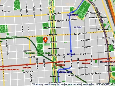 VIAMONTE 1100, Piso 1