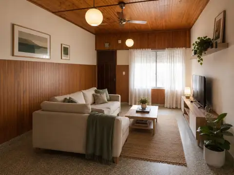Casa 4 ambientes con 1 baño