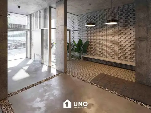 Departamento 2 ambientes con 1 baño