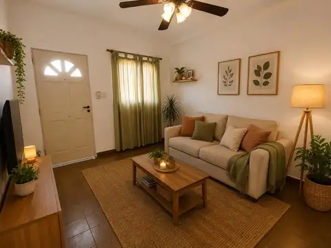 Casa 4 ambientes con 1 baño