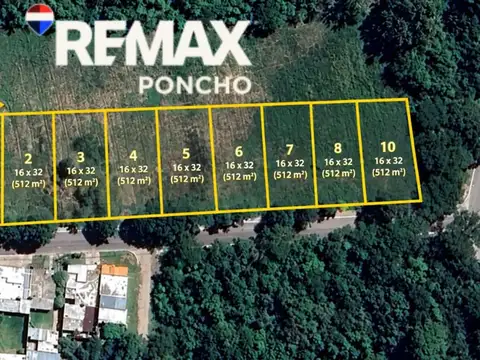 Se venden lotes en la tercena - financiados