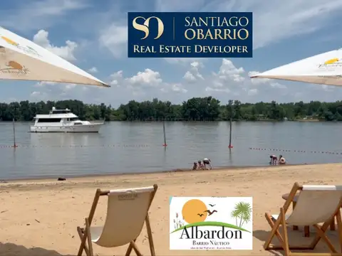  Venta Lotes barrio Nautico Albardon Delta 36 C/fijas en Pesos 
