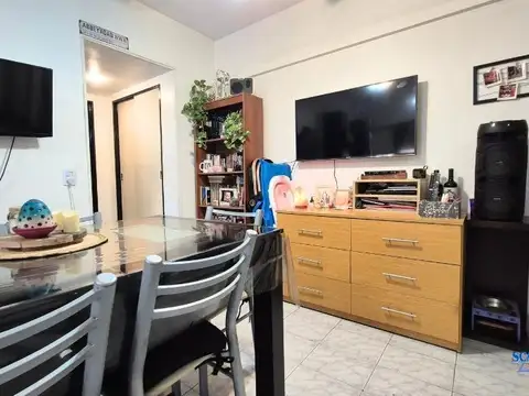 Departamento 2 ambientes con 1 baño