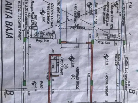 Departamento en Venta de 1 dormitorio