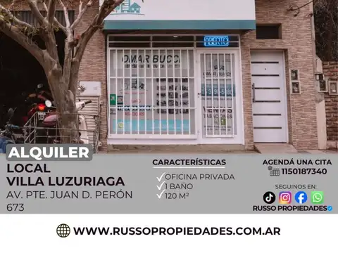 Local en Alquiler en Villa Luzuriaga, Partido de La Matanza