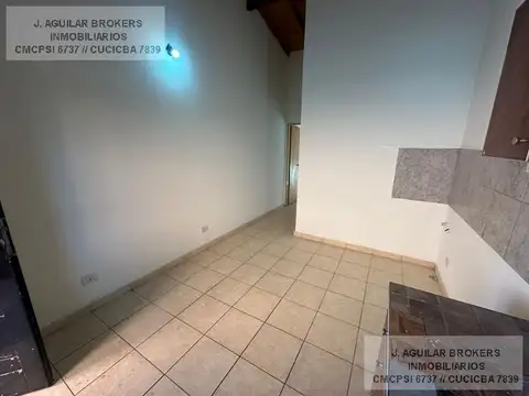 Departamento 2 ambientes con 1 baño