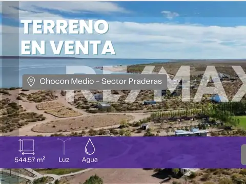 VENTA DE TERRENO EN CHOCON MEDIO SECTOR PRADERAS