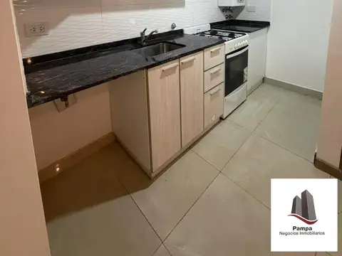 Departamento 2 ambientes con 1 baño