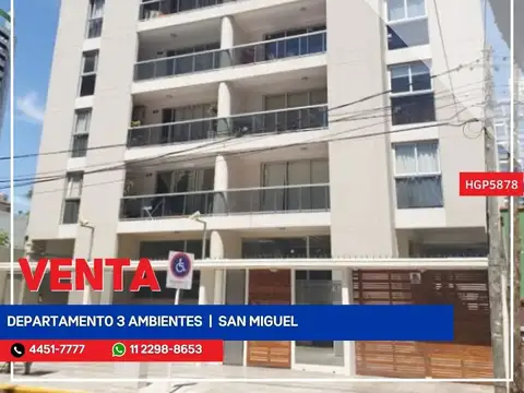 Departamento - Venta - Argentina, San Miguel - Maestro Angel D'elia 959