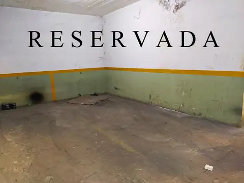 Cochera en Venta con acceso Rampa Fija