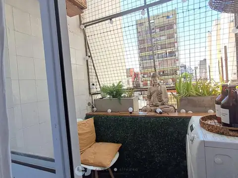 Departamento Monoambiente con 1 baño