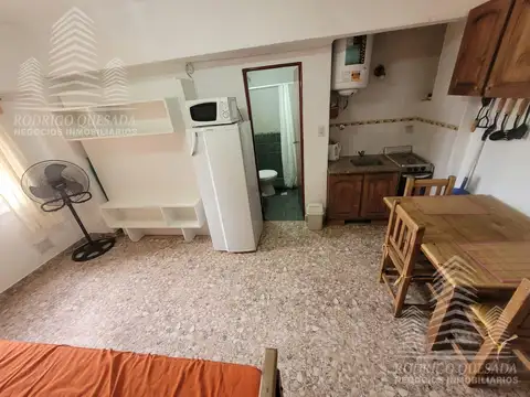 Departamento Monoambiente con 1 baño
