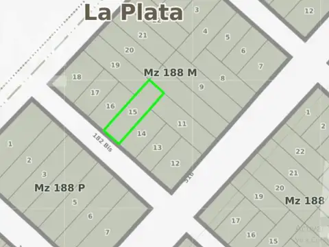 lote en venta 330 mt2
